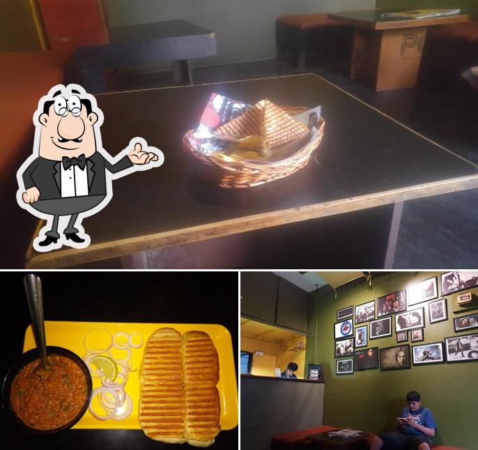 The picture of Cafe Xtra Dose’s interior and meat