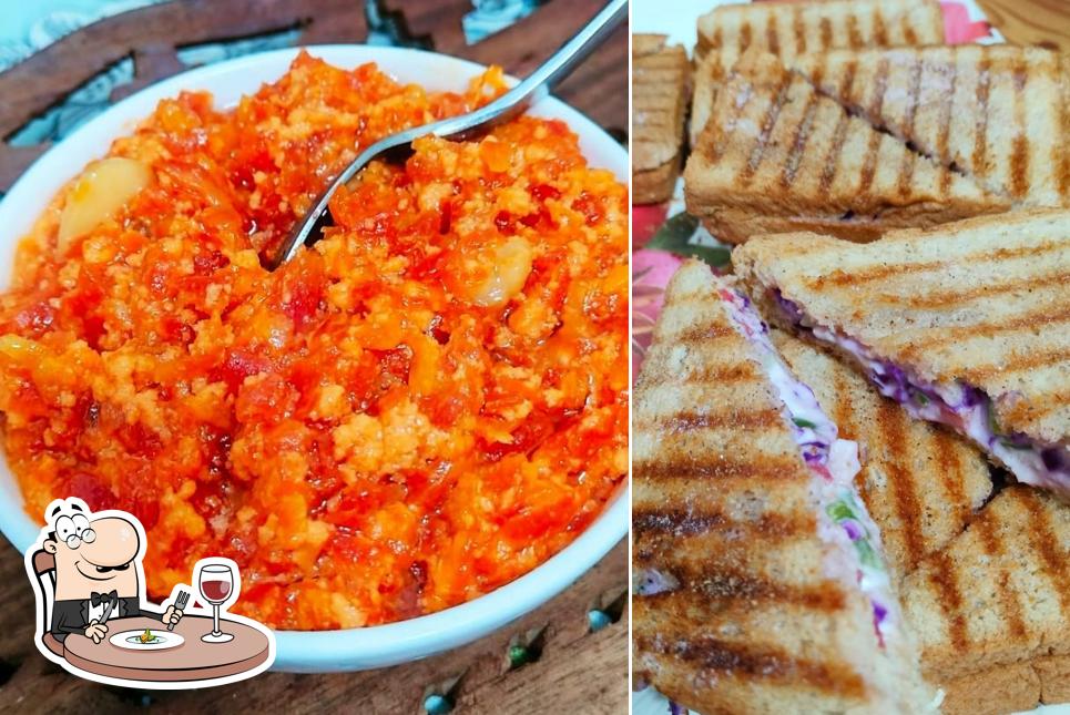 Food at Blue feather Kitchen