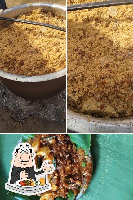 Food at Koorai Kadai Biriyani