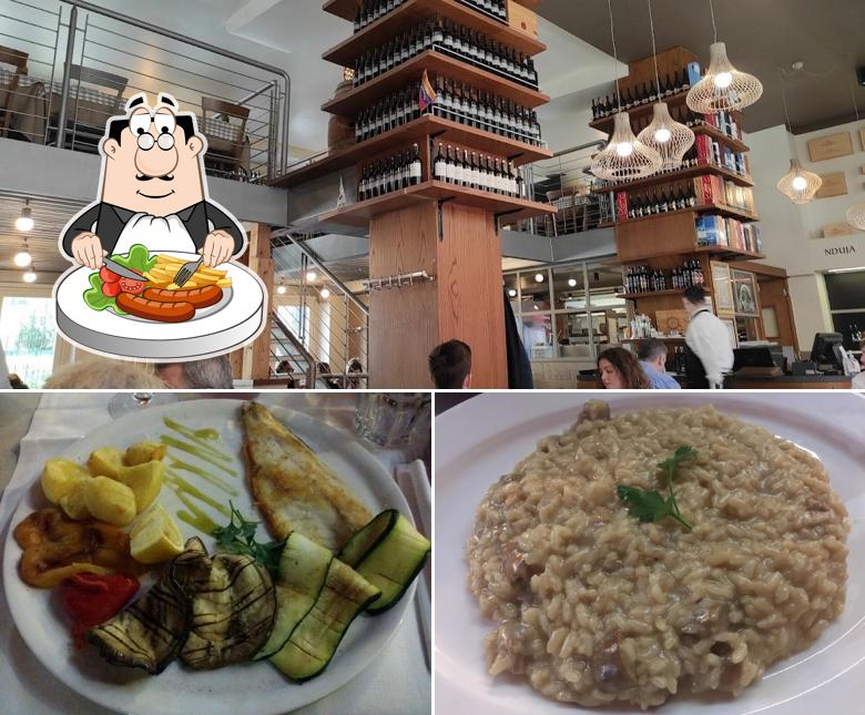 Platti al Osteria italiana