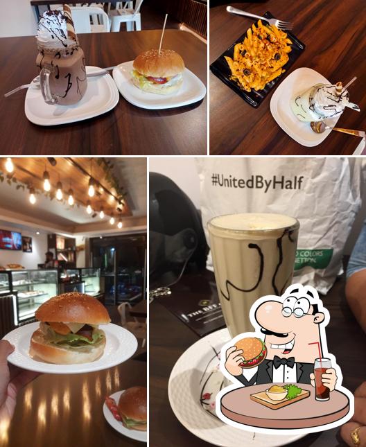 Get a burger at THE BFF CAFE