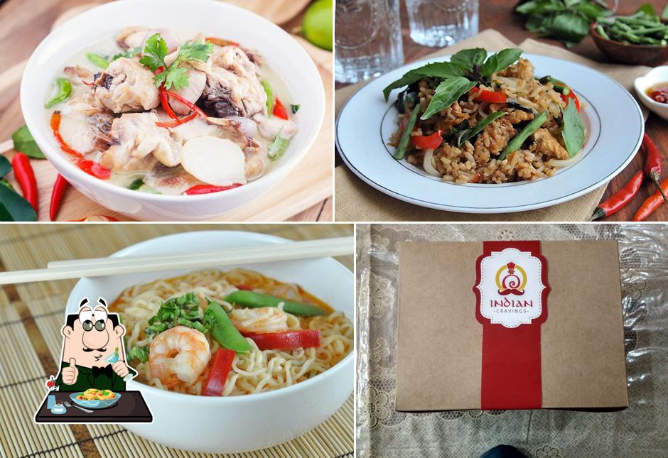 Food at Indian Cravings