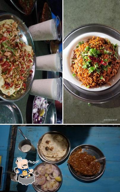 Food at Jay Ambe Dhaba