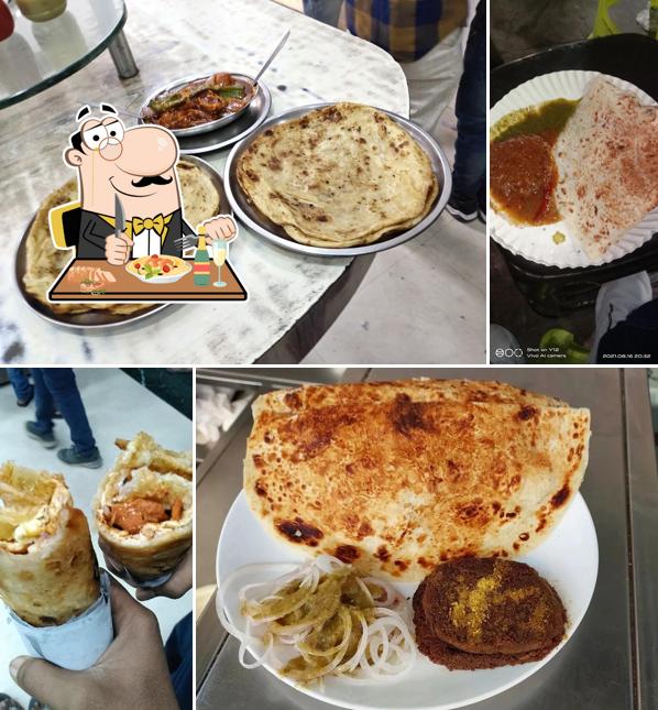 Roti at Maharaja Fast Food & Chicken Roll Corner