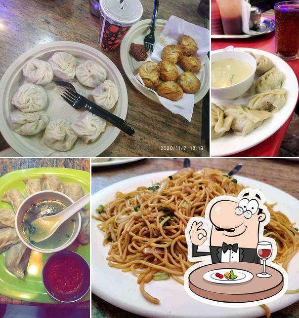 Meals at Sikkim Tourism tashi delek food stall