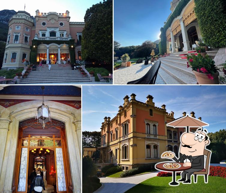 Goditi la vista dagli esterni di Grand Hotel a Villa Feltrinelli