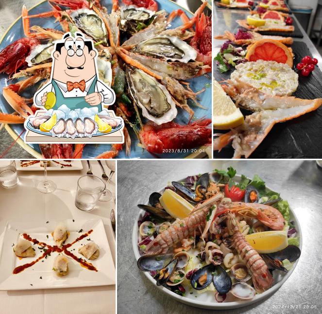 Ostriche al Due Scale Restaurant