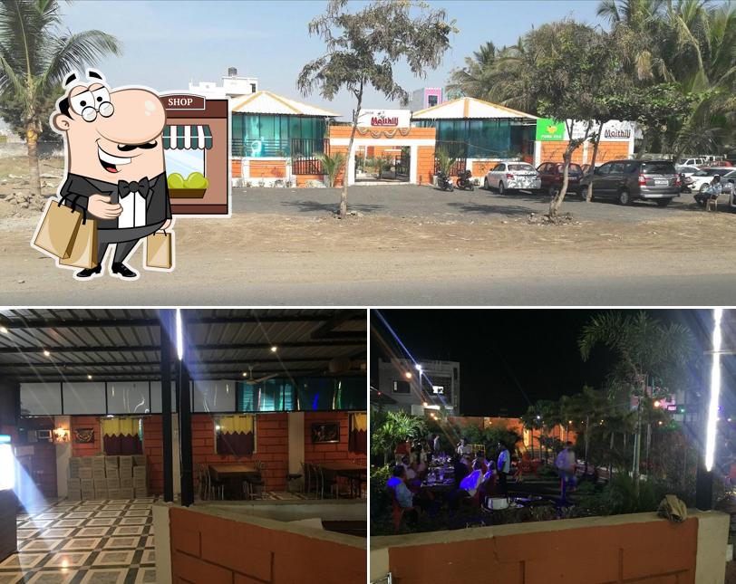 The exterior of Hotel Maithali Family Restaurant