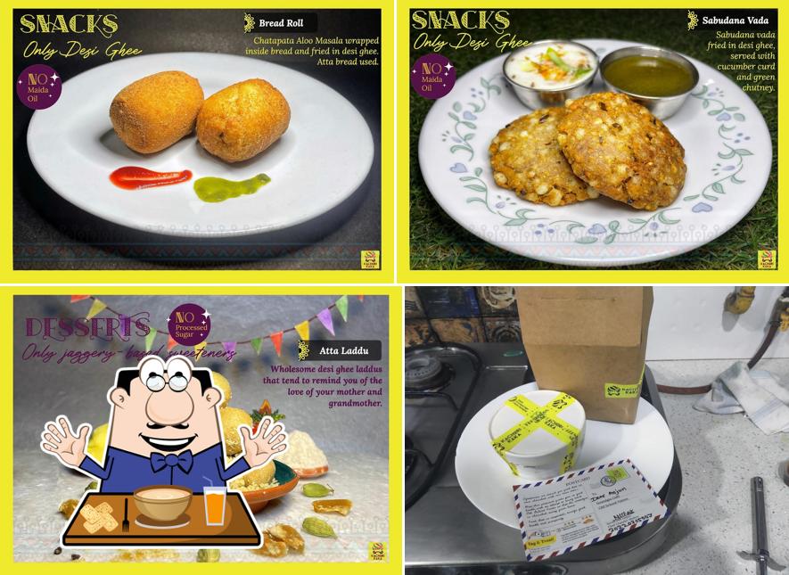 Food at Kachori Kaka