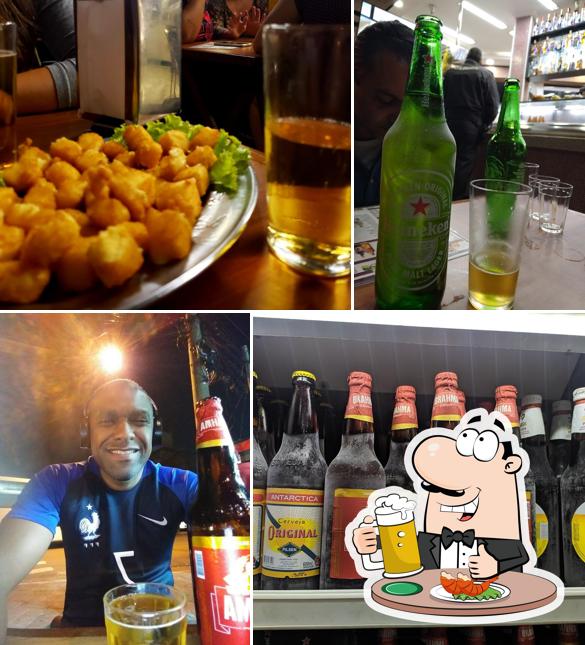 Lanchonete Nova Magnata fornece uma opção de cervejas