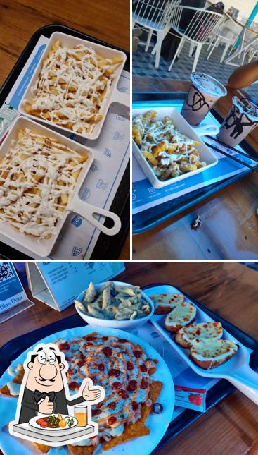 Food at Cafe Blue Door