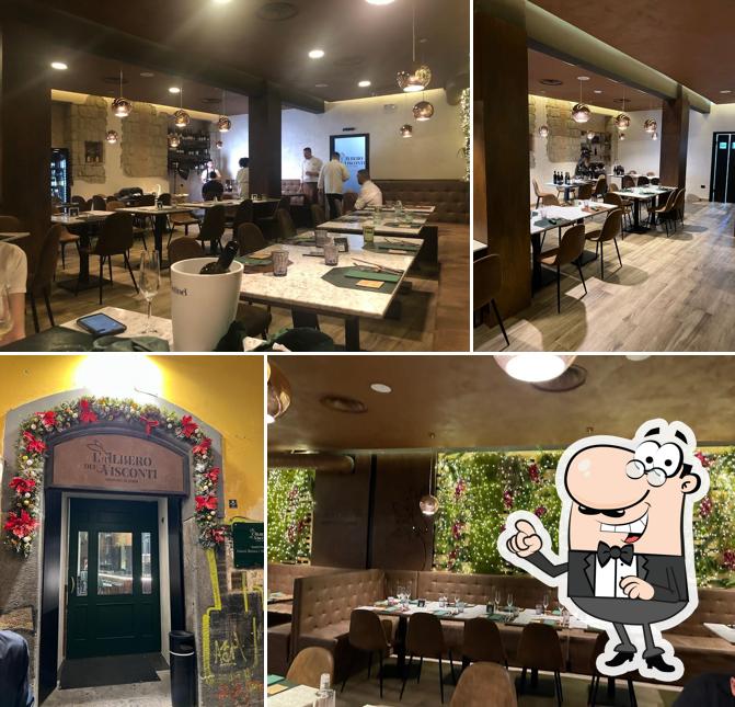 Gli interni di L' Albero Dei Visconti