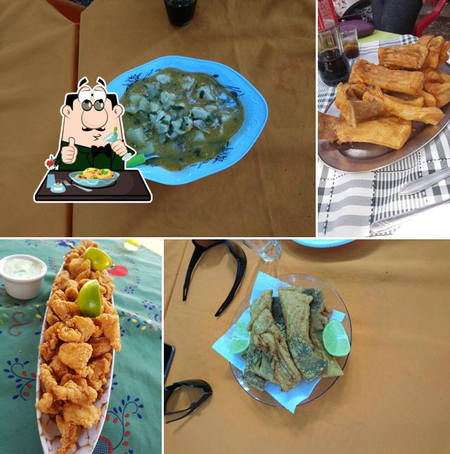 Comida em Peixaria Tio Candi