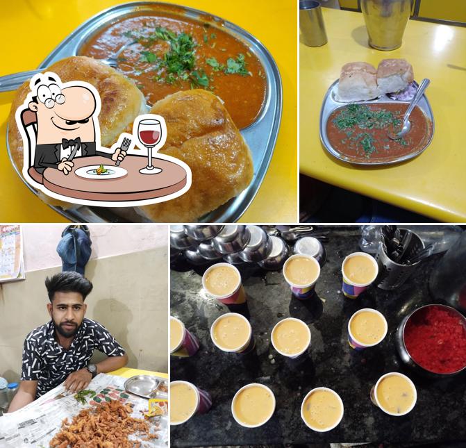 Food at Satyam Coldrinks and Pavbhaji Vita