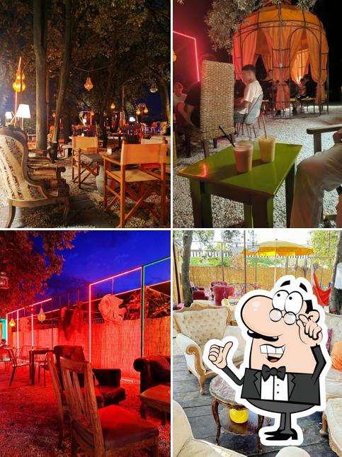 Gli interni di Lemon Bar