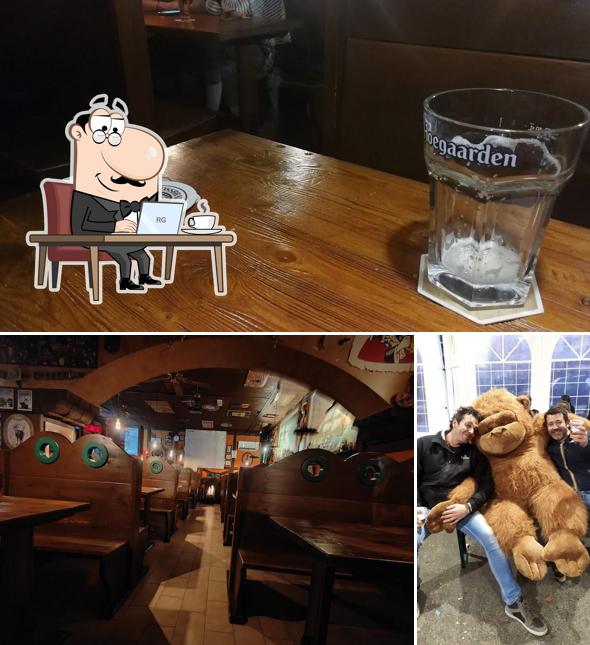 Gli interni di birreria pub il Maltese