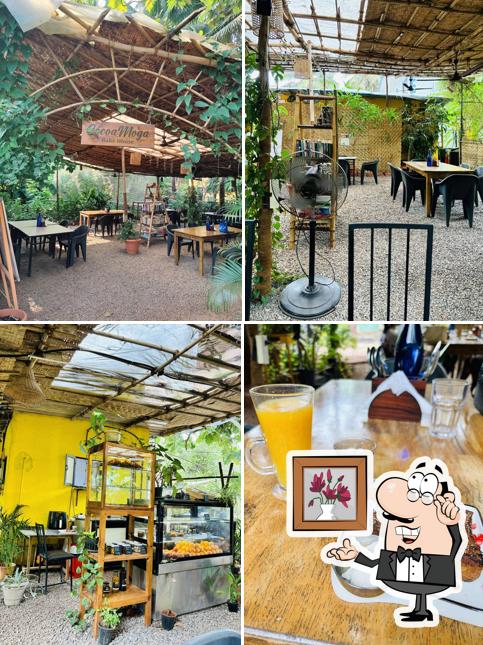 Check out how Cocoa Moga Bakehouse Goa looks inside