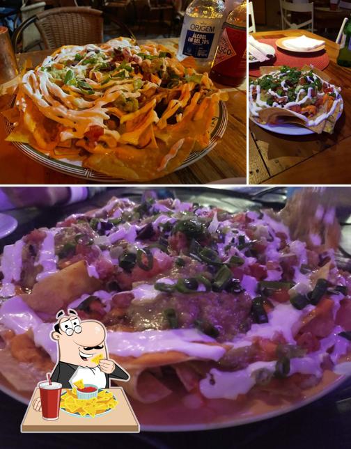 Nachos em Kalua Hawaiian Food