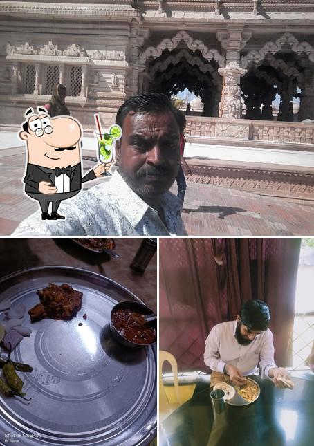 Enjoy a beverage at Mahaveer Bhojnalay And Restaurant