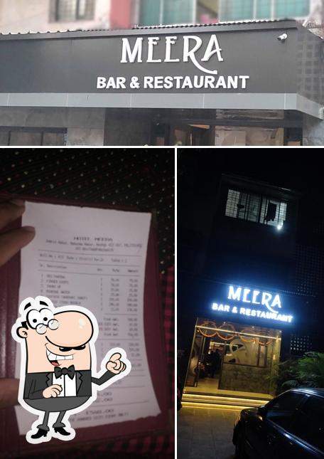 The exterior of MEERA BAR & RESTAURANT