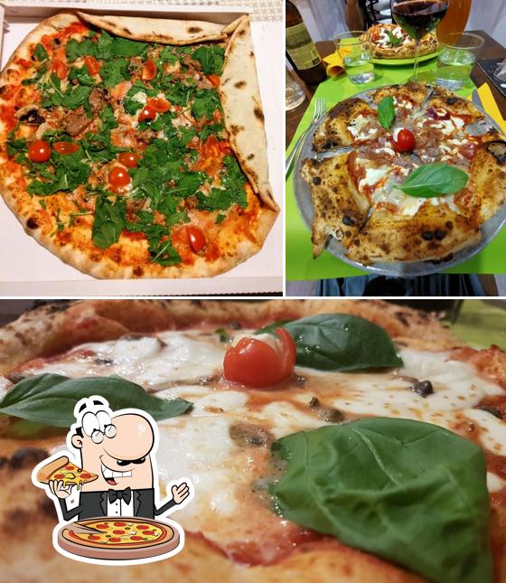 Ordina tra le molte varianti di pizza