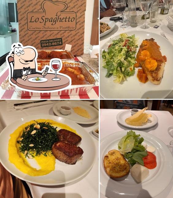 Platos en Lo Spaghetto Cucina Italiana e Pastifício