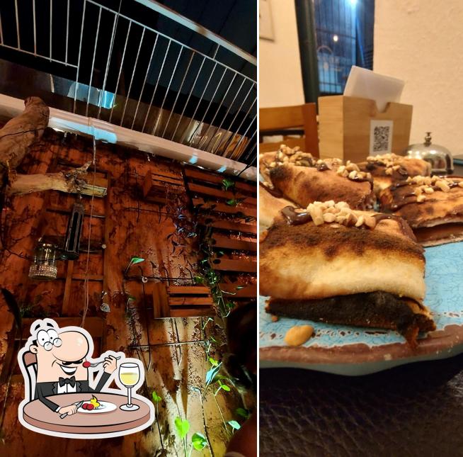 Platos en Mazzo Pizzaria