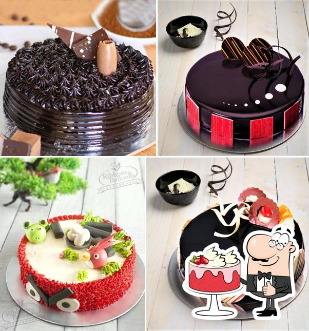 See the pic of Ribbons And Balloons - The Cake Shop