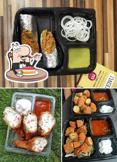 SGF Spice Grill Flame offers a selection of sweet dishes