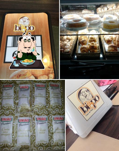 Platos en Bispo Casa de Pães