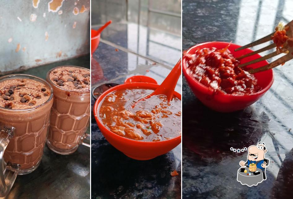 Chocolate mousse at Mahadev Shakes and Frankie