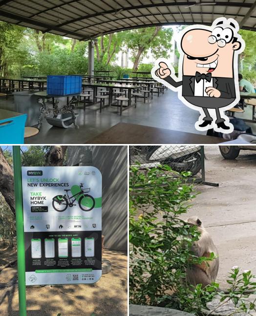 The interior of Pharma Canteen Nirma University( Shree Aadhya Foods)