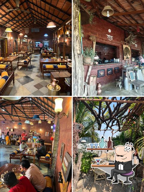 Take a seat at one of the tables at Rau - Misal House & Rau Wada