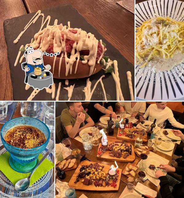 Platti al Osteria Della Carne