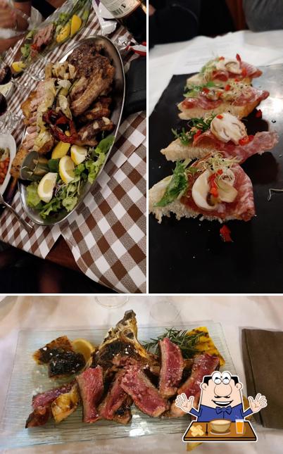 Platti al Trattoria Alla Gradea