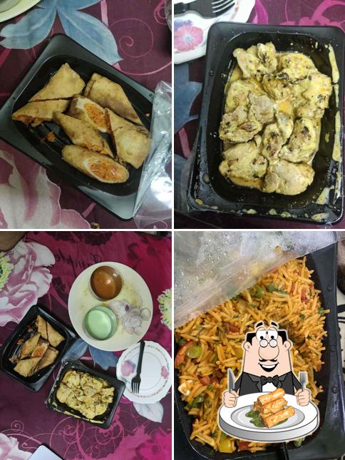 Spring rolls at Moon Bite