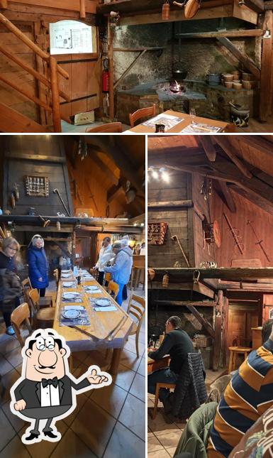 Siediti a un tavolo di Buvette Au Creux du feu (ouvert du 02.11 au 30.04)