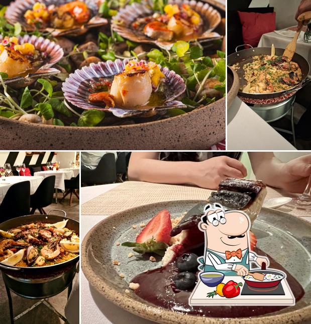 Paella em Bottega del Mare