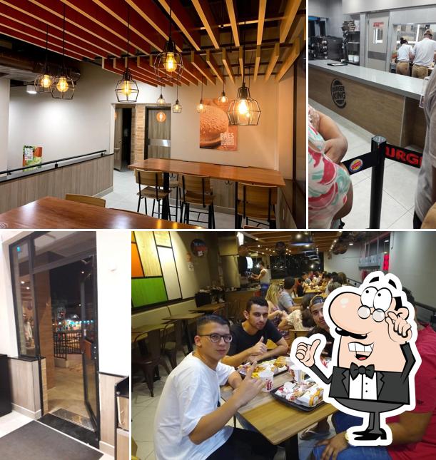 Veja imagens do interior do Burger King