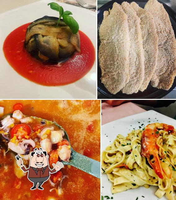 Cibo al Osteria Sopra il Mare