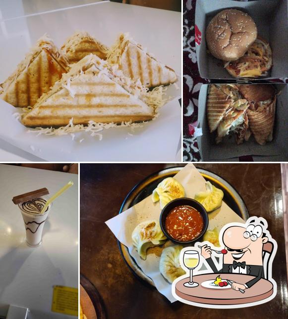 Pulled pork sandwich at Daily dose cafeteria