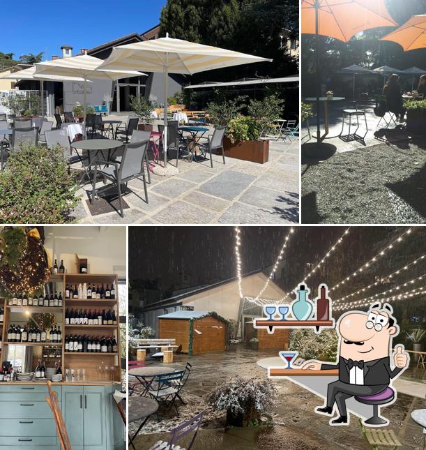 Gli interni di BISTROT IN DIMA