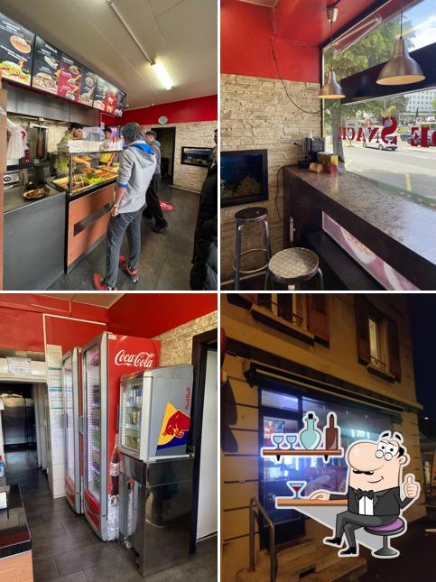 Dai un'occhiata agli interni di Le Monde Snack