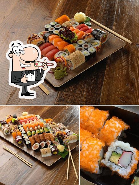 Prova le diverse opzioni di sushi