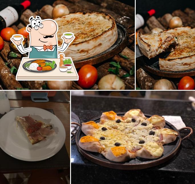 Comida em Pizzaria A Palhoça