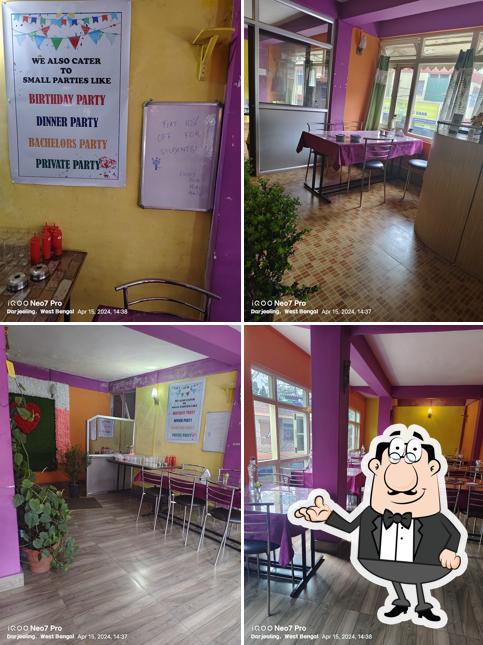 The interior of Paragon Restaurant