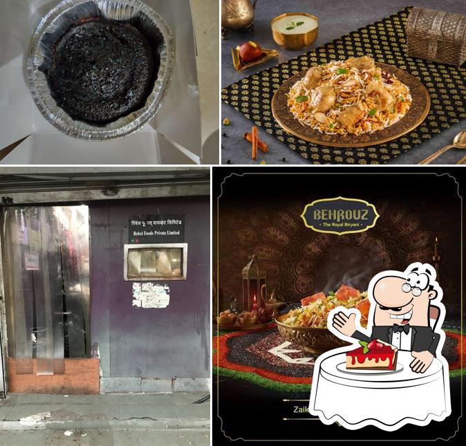 Behrouz Biryani Vashi FC serves a range of sweet dishes