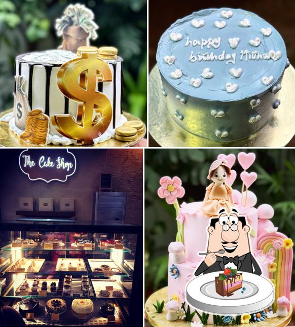 Chocolate cake at Kwality's Cake Shop