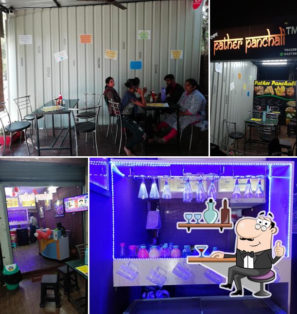 The interior of Pather Panchali Cloud Kitchen