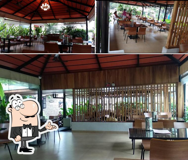 The interior of SPR Veg Restaurant